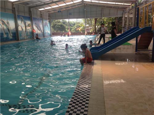 Bể bơi Thạch Hòa cách Hà Nội 30km phù hợp cho du lịch trong ngày